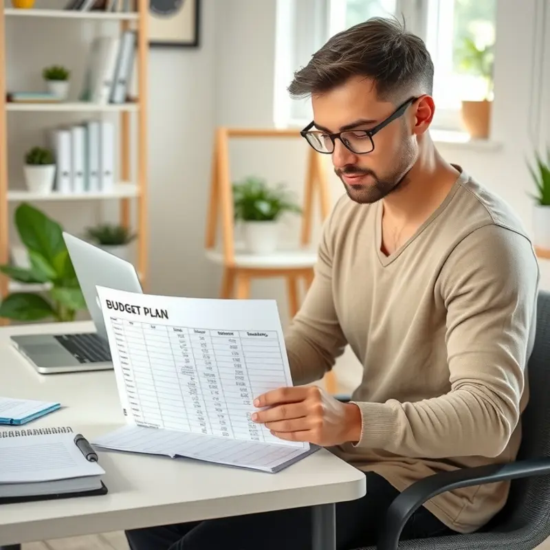 A couple carefully examining their rental lease agreement to ensure financial clarity.