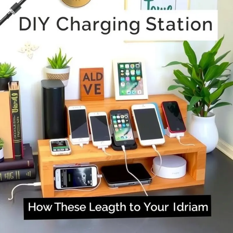 Stylish DIY desk organizers made from upcycled materials for an organized and vibrant workspace.