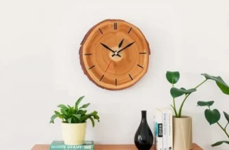 A colorful series of DIY clock designs suitable for rental homes.