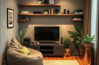 A cheerful family sitting together on a sofa watching a movie.