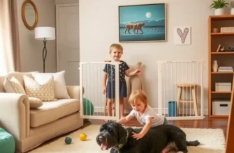 A family of four enjoying a fun picnic on the floor of their cheerful apartment.