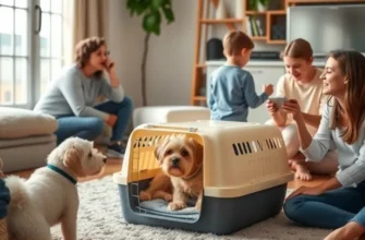 A family with children and pets relaxing in their apartment space.