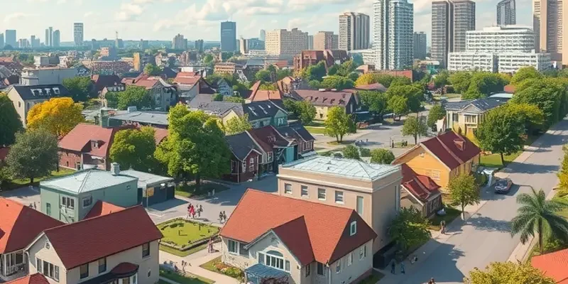 A collage of healthcare professionals enjoying their life in new cities.