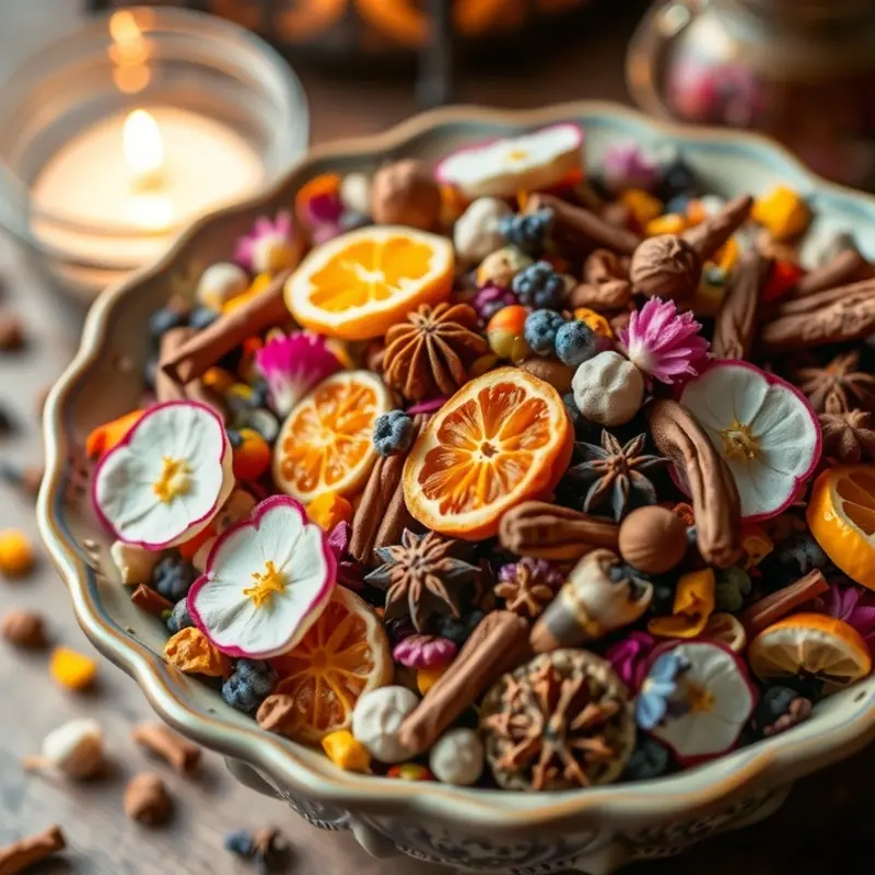 Customizable potpourri enhances your apartment’s ambiance with natural aromas.