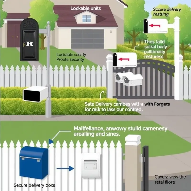 Close-up of an apartment mailbox displaying vulnerability to theft.