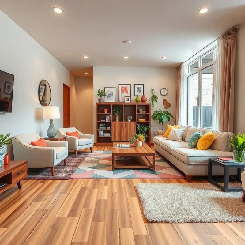 Close-up view of diverse flooring samples that highlight safety features.