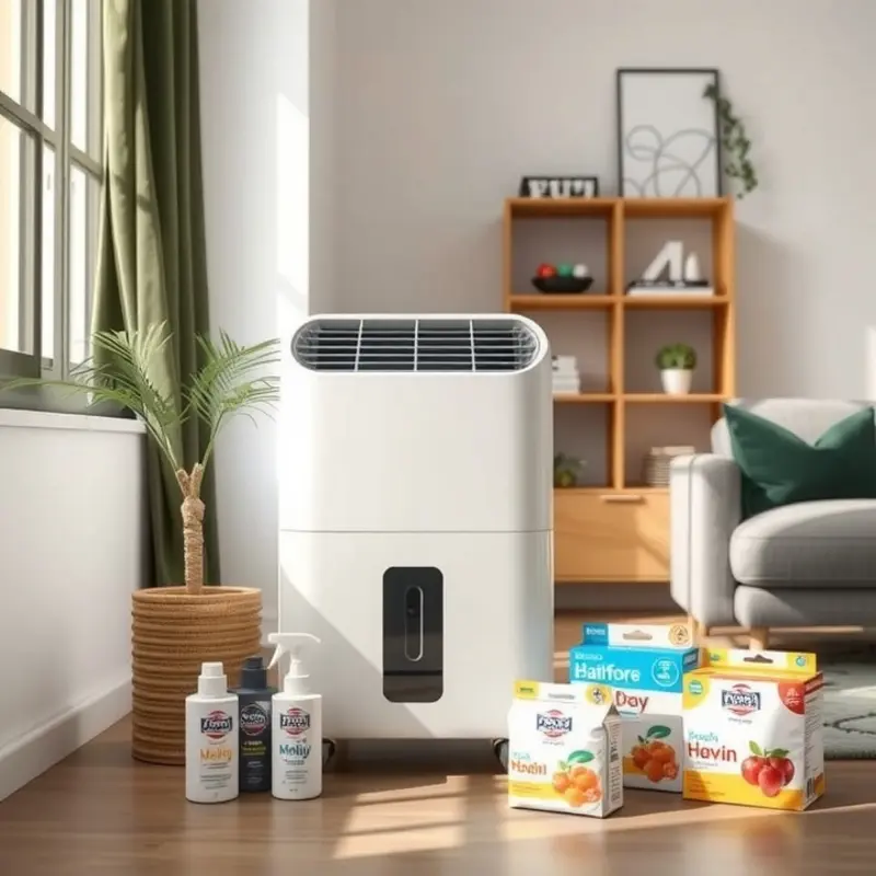 Moisture control products to prevent mold in your apartment.