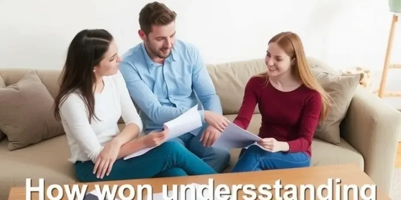 A family celebrating their new apartment, highlighting positive rental outcomes.