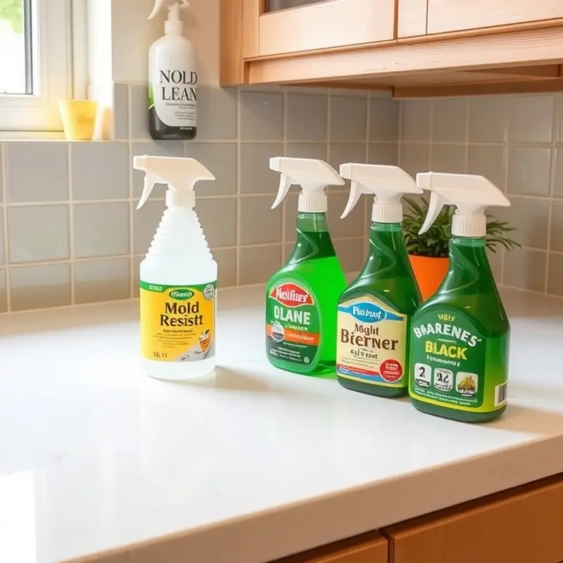 Moisture control products to prevent mold in your apartment.