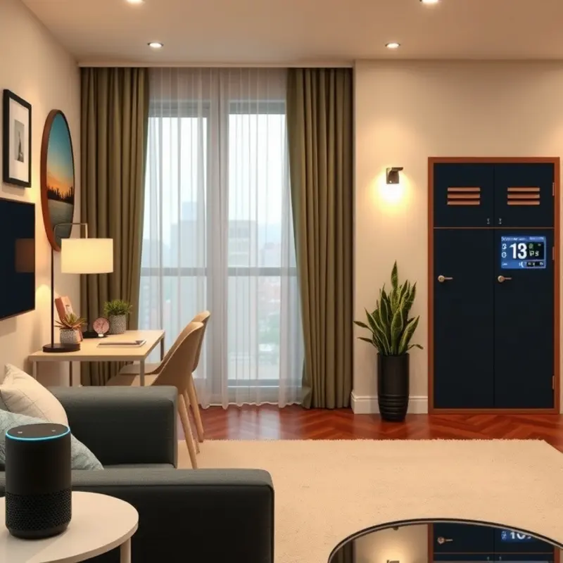 A vibrant apartment complex featuring fitness and leisure facilities enjoyed by young renters.