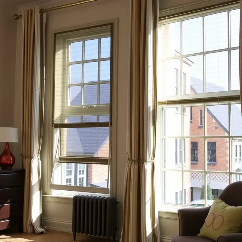 Methods for sealing gaps in an apartment to improve insulation.