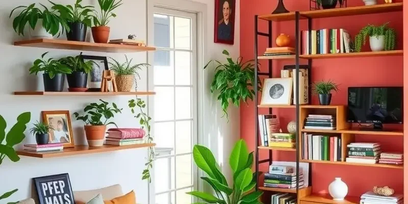 A picturesque apartment interior emphasizing organization and livability.