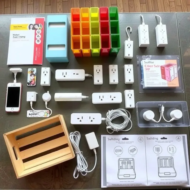 Exploring materials and design elements for your charging station.