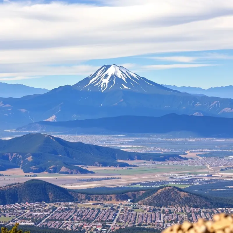Breathtaking view of Pikes Peak and Colorado Springs.