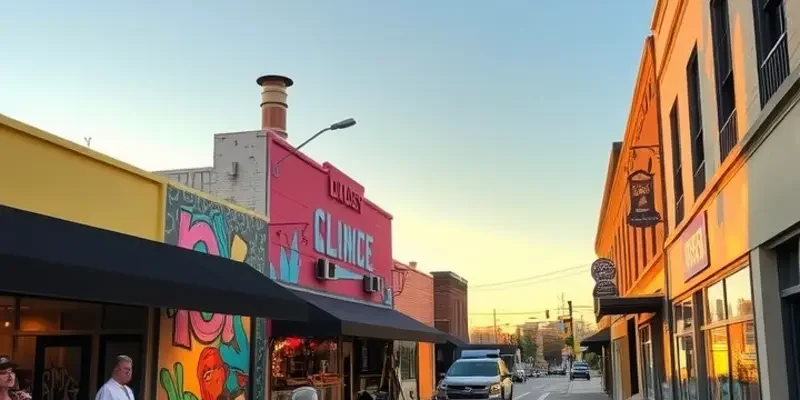 Creative individuals working together in a bright and inviting co-working space.