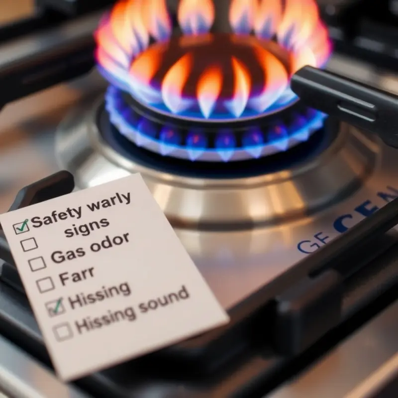 Signs of gas leaks: stay alert.