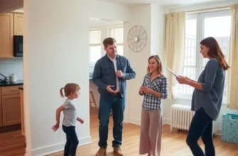 A family enjoying quality time with their dog in an inviting and allergy-friendly apartment.