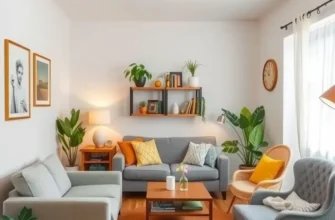 Well-decorated apartment emphasizing safety and comfort.