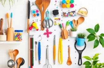 An organized apartment wall with different DIY wall organizers, blending style and function.