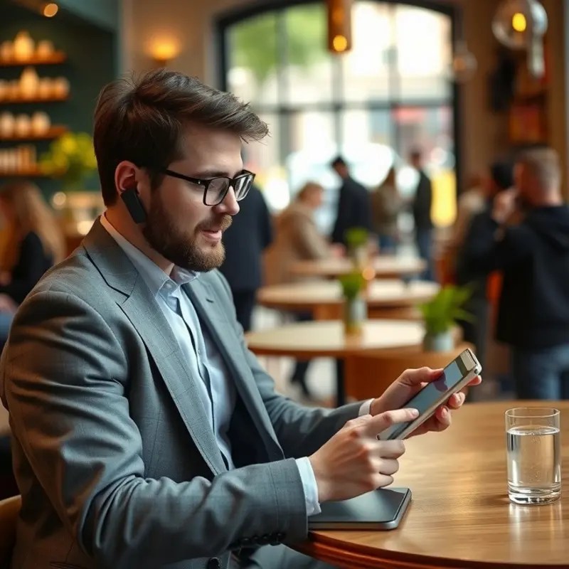 A couple explores their rental insurance options in their new apartment.