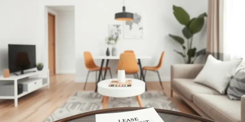 Bright and inviting renovated apartment showcasing stylish furniture and decorations.