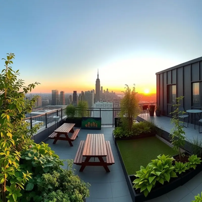 A vibrant fitness center showcased in an apartment complex.