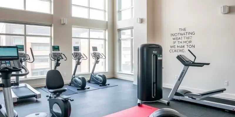 A cozy modern apartment living room featuring smart home devices and bright decor, emphasizing home comfort.