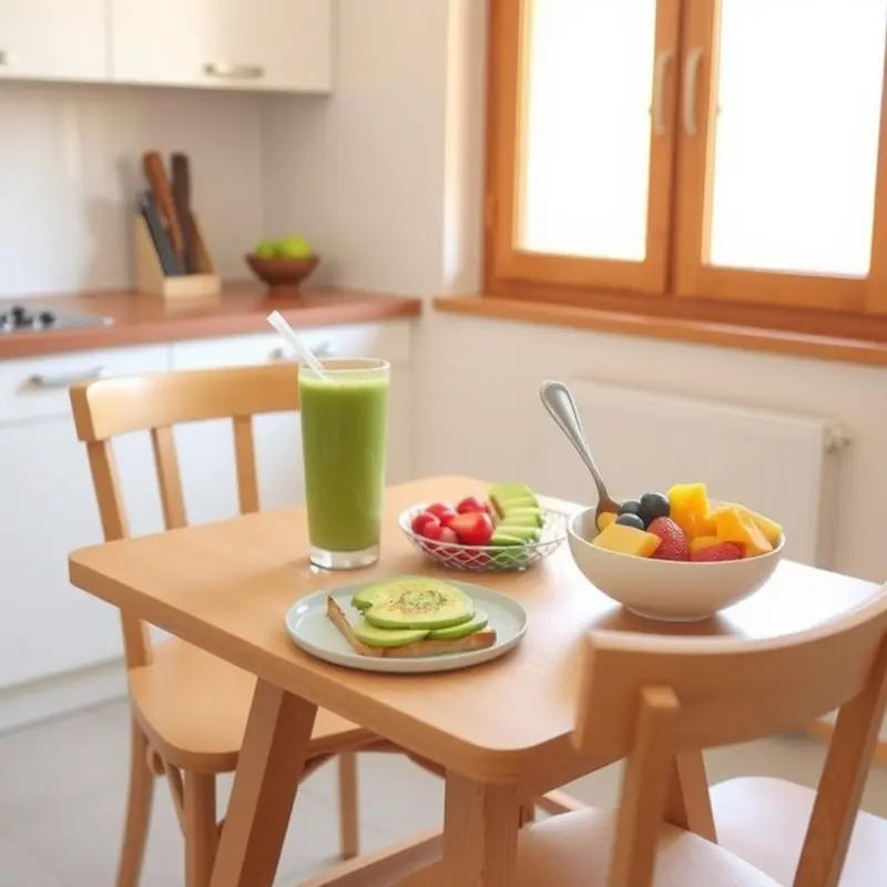 A cheerful and cozy bedroom ideal for a bright morning start.