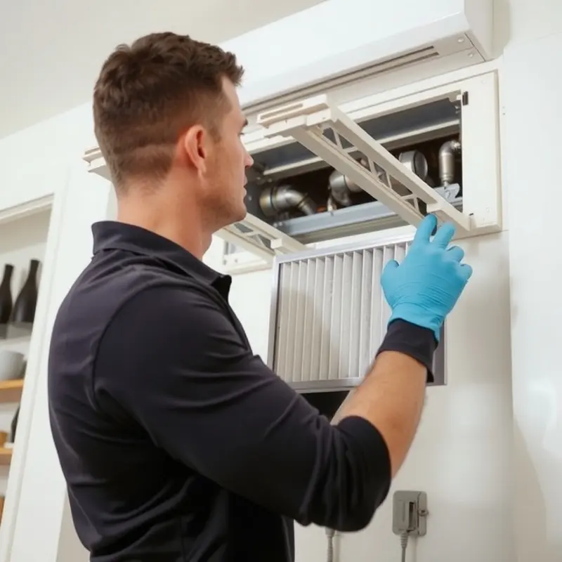 Creating a cross-breeze for optimal airflow in your apartment.