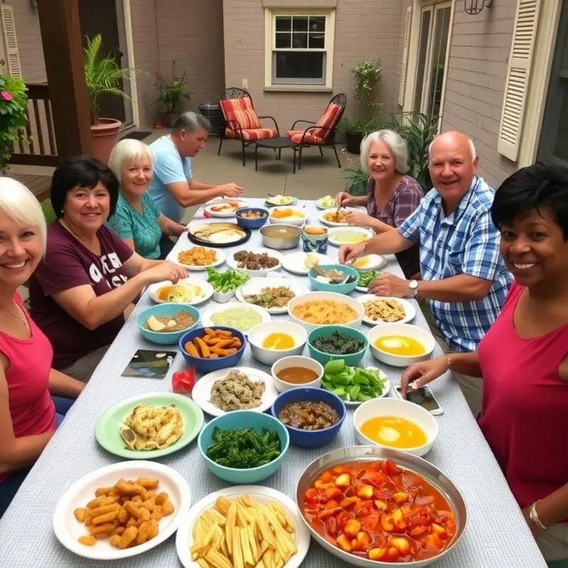 A fun-filled game night with friends in a cozy apartment.