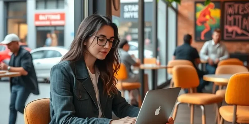 Silhouette of a person looking out over a city skyline at sunset, symbolizing hope and opportunity.