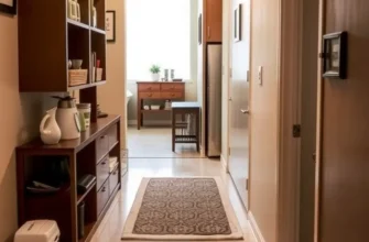 Happy tenants inside a cozy apartment, showcasing a secure and enjoyable living space.