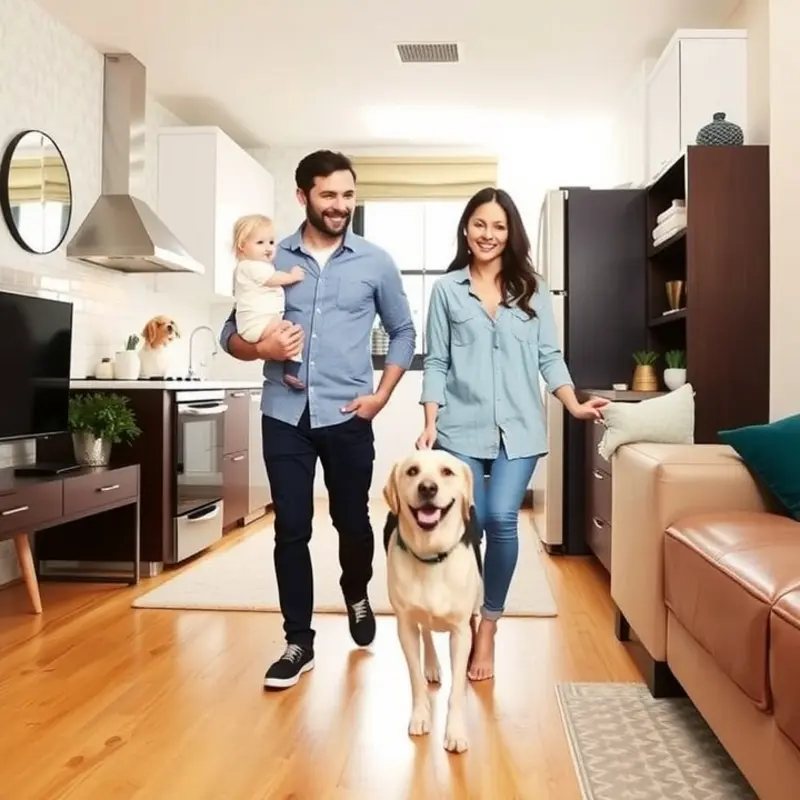 Families enjoy local amenities while ensuring pet health.