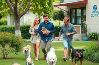 An inviting living room filled with pet-friendly furniture and toys, perfect for a family with pets.