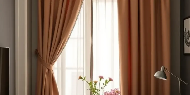 A rental apartment showcasing multiple creative room dividers.