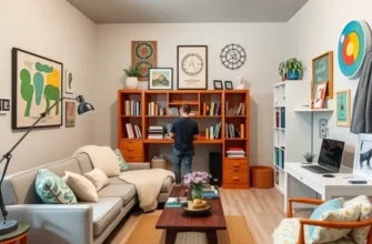 A family enjoying quality time in their apartment with teens engaged in various activities.