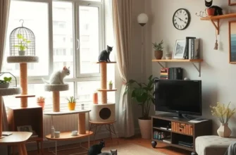 A joyful family playing with two adorable kittens in a bright and welcoming apartment.