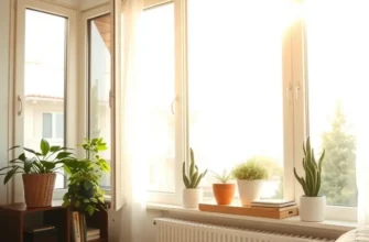 A bright and clean apartment interior showcasing natural light and comfort.