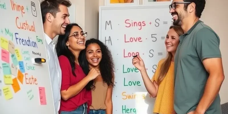 A cheerful group of friends sharing a meal in a cozy apartment, symbolizing successful cohabitation.