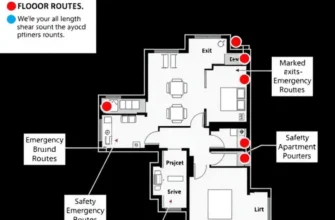 A diverse group of apartment renters engaged in an evacuation drill, discussing plans and using maps in a well-lit communal space.