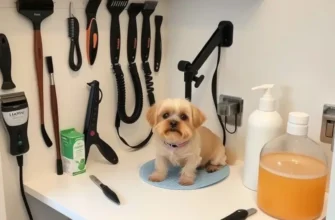 A family surrounded by their groomed pets in a welcoming apartment, depicting a harmonious living space.