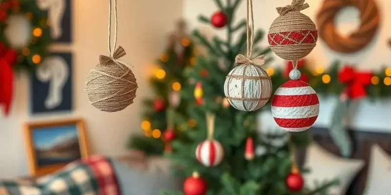 A joyful holiday-decorated apartment showcasing a small tree and warm accents.