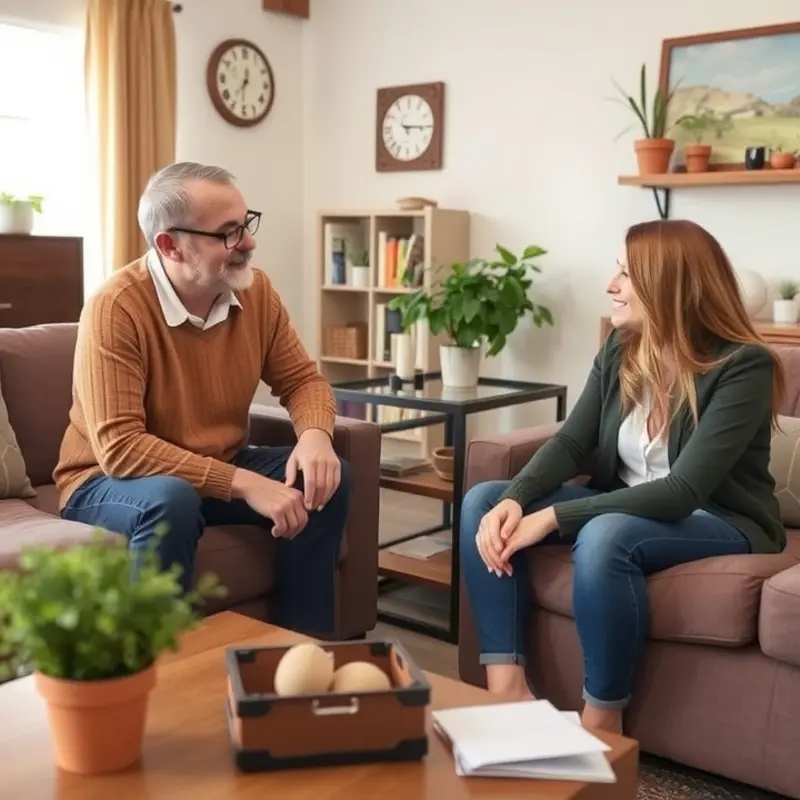 A couple actively engaging in budgeting to manage their finances.