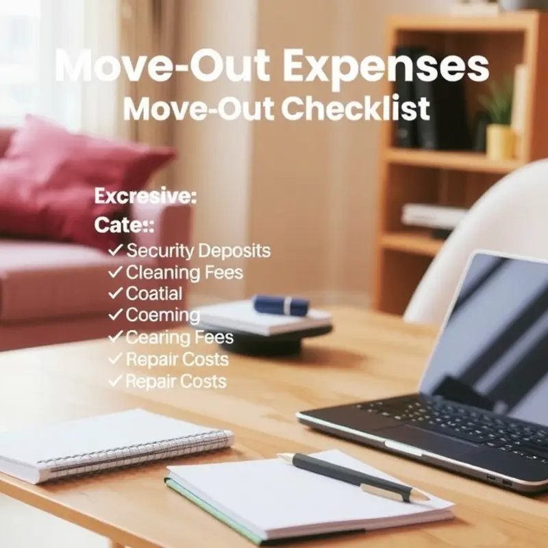 A checklist to help renters navigate common move-out expenses.