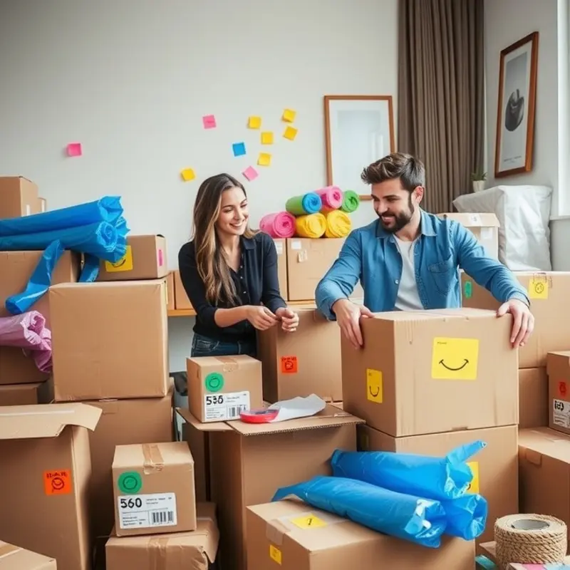 Efficient packing strategies for a smooth moving day.