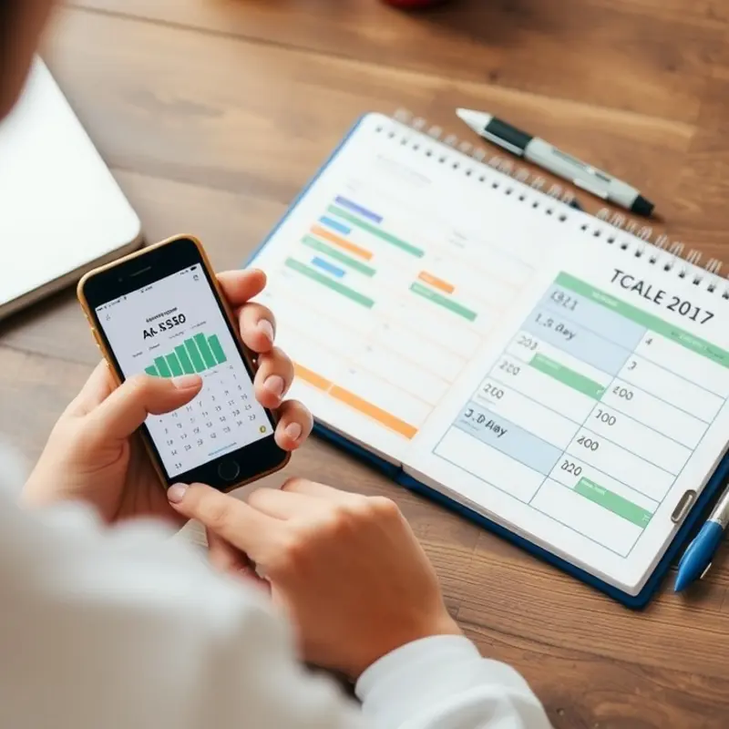 Couple reviewing their lease agreement for financial planning.