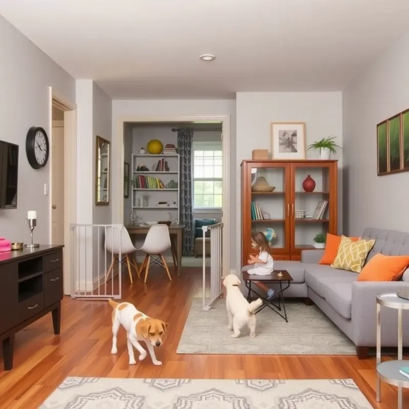 Families can effectively train their pets in a comfortable apartment setting.