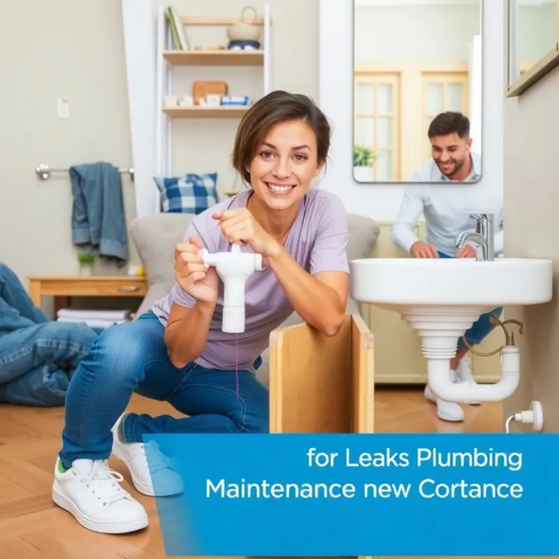 Essential plumbing layout for apartment residents.