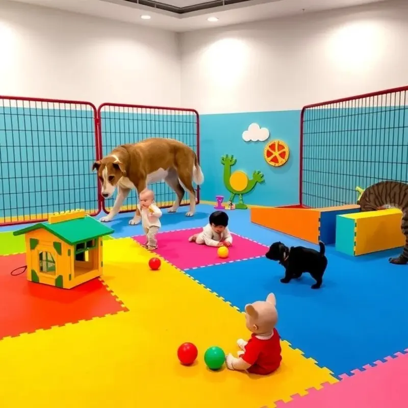 Childproof living space designed for safety and style.