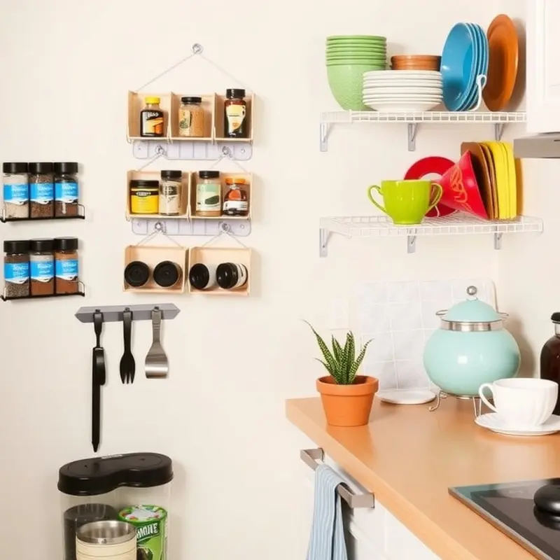 A stunning transformation from cluttered to cozy in a small kitchen.